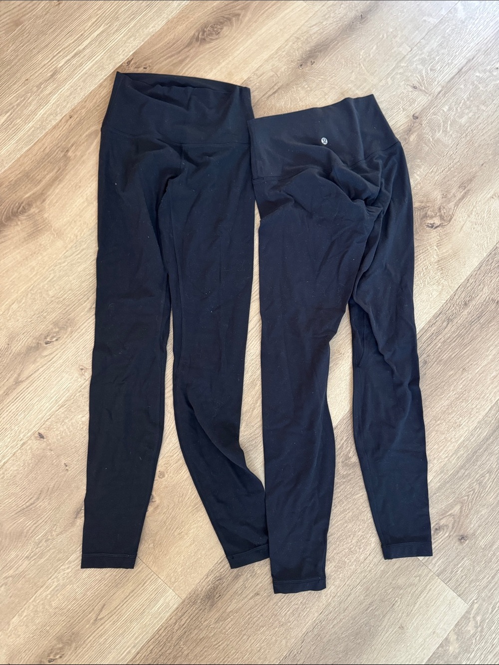 lululemon athletica Black Yoga Leggings Pair